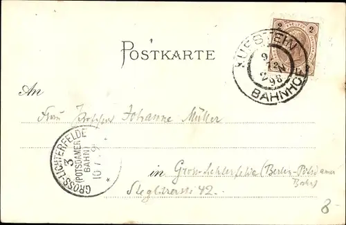 Litho Hinterbärenbad Tirol, Kaisertal bei Kufstein