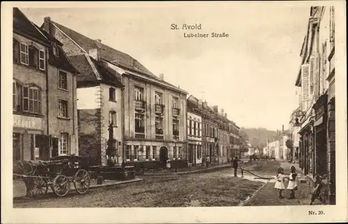 Ak Saint Avold Moselle, Lubelner Straße