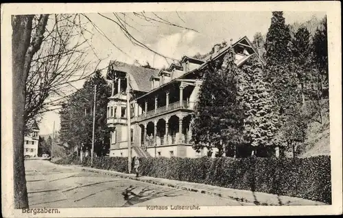 Ak Bad Bergzabern Rheinland Pfalz, Kurhaus Luisenruhe