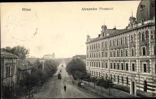 Ak Jelgava Mitau Lettland, Alexander Prospekt