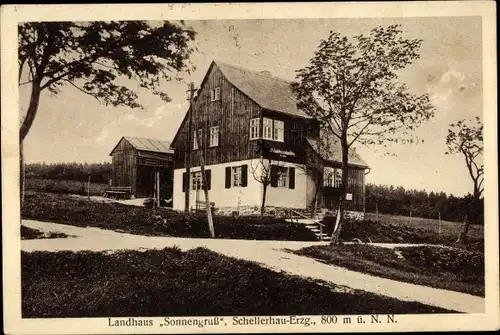 Ak Schellerhau Altenberg im Erzgebirge, Landhaus Sonnengruß