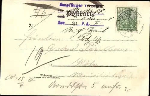 Ak Duisburg im Ruhrgebiet, Königstraße