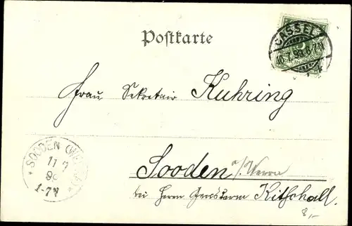 Eichblatt Litho Kassel in Hessen, Löwenburg