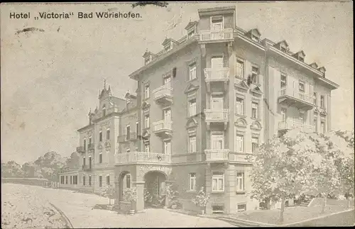 Ak Bad Wörishofen im Unterallgäu, Hotel Victoria