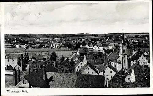 Ak Mainburg im Hallertau Niederbayern, Gesamtansicht