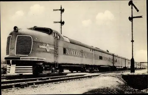 Ak Union Pacific Locomotive, City of Denver, Amerikanische Eisenbahn