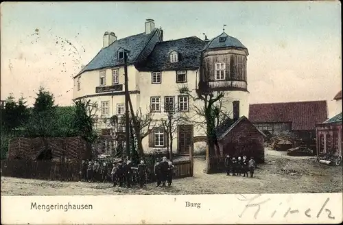 Ak Mengeringhausen Bad Arolsen Hessen, Burg