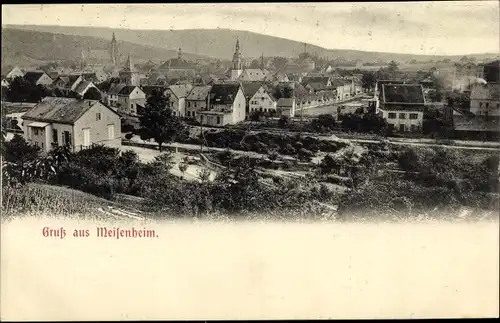 Ak Meisenheim am Glan, Panorama vom Ort