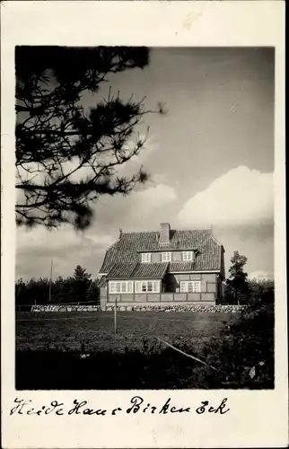 Foto Ak Jesteburg im Kreis Harburg, Heide Haus Birken Eck