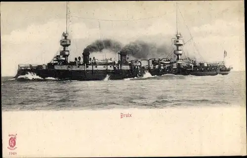 Ak Französisches Kriegsschiff Bruix, Croiseur