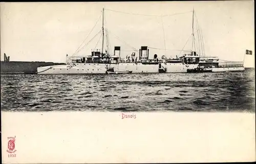 Ak Französisches Kriegsschiff Dunois, Contre Torpilleur