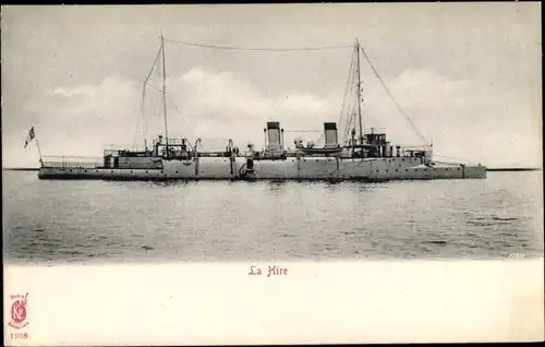 Ak Französisches Kriegsschiff La Hire, Croiseur Torpilleur