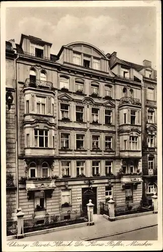 Ak München Bayern, Chirurgische Privatklinik, Prinz Ludwigstr. 7