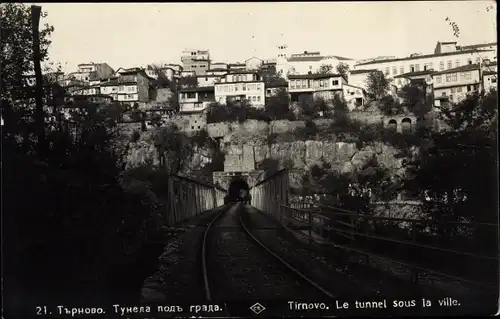 Ak Tirnovo Bulgarien, Le tunnel sous la ville