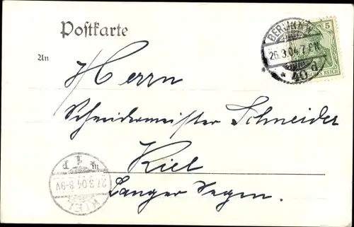 Ak Berlin Mitte, Königliche Oberfeuerwerker Schule