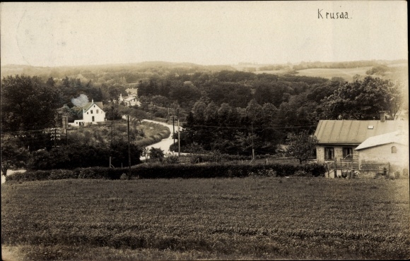 Foto Ak Krusaa Kruså Krusau Dänemark, Panorama Nr