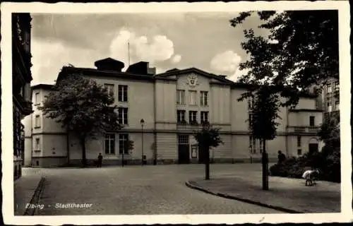 Ak Elbląg Elbing Westpreußen, Stadttheater