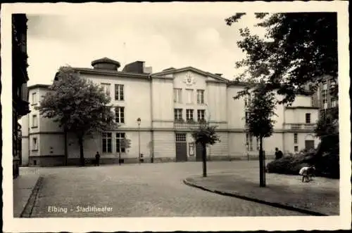 Ak Elbląg Elbing Westpreußen, Stadttheater