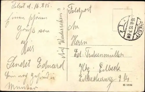 Ak Sowjetsk Tilsit Ostpreußen, Blick von Übermteich