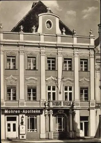 Ak Brzeg Brieg Schlesien, Das Haus der Mohrenapotheke