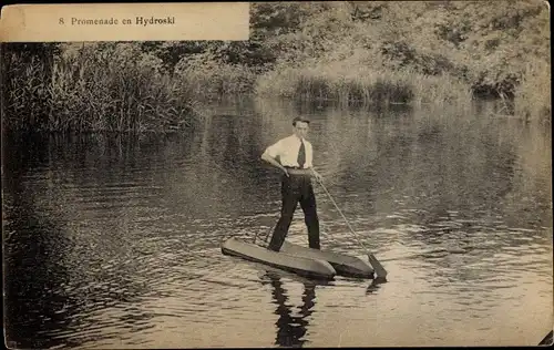 Ak Promenade en Hydroski