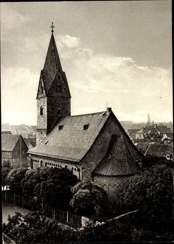 Ak Bierstadt Wiesbaden in Hessen, Evangelische Kirche Nr