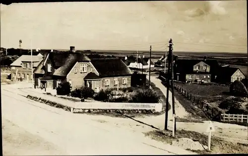 Foto Ak Kampen auf Sylt, Teilansicht