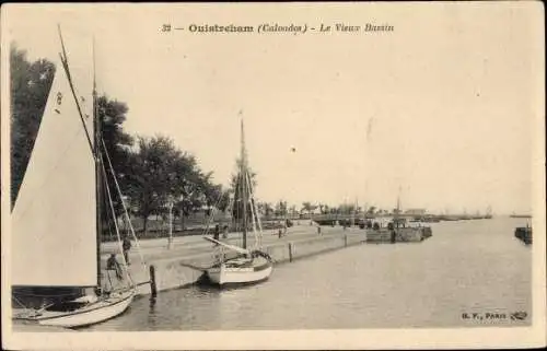 Ak Ouistreham Calvados, Le Vieux Bassin