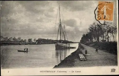 Ak Ouistreham Calvados, Le Canal