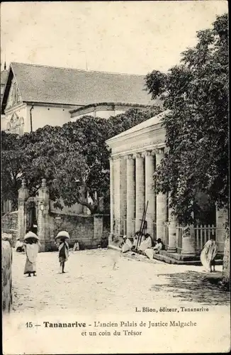 Ak Antananarivo Tananarive Madagaskar, L'Ancien Palais de Justice Malgache
