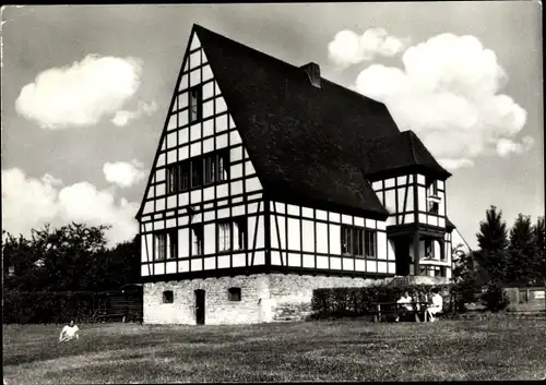 Ak Heidingsfeld Würzburg am Main Unterfranken, Jugendherberge Frau Holle