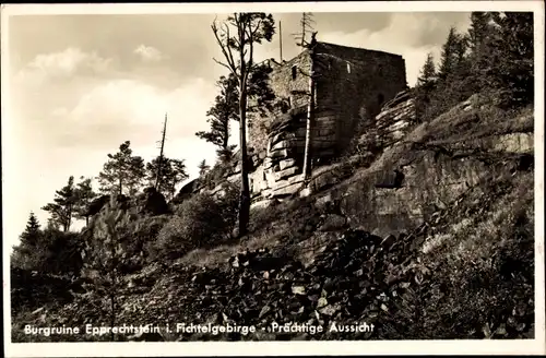 Ak Kirchenlamitz im Fichtelgebirge Oberfranken, Burgruine Epprechtstein