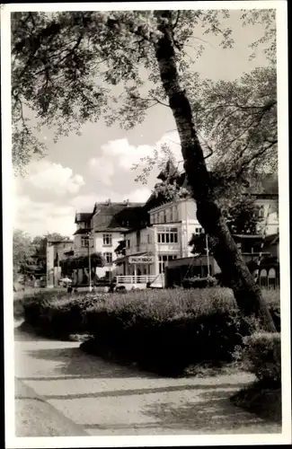 Ak Scharbeutz in Ostholstein, Straßenpartie