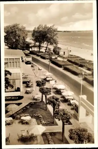 Ak Scharbeutz in Ostholstein, Promenade