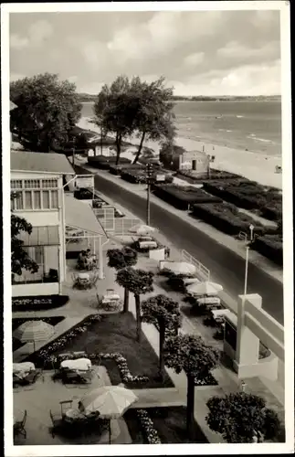 Ak Scharbeutz in Ostholstein, Promenade