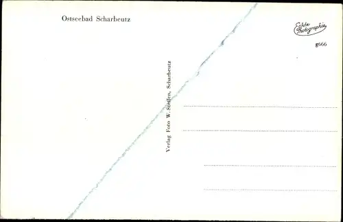 Ak Scharbeutz in Ostholstein, Promenade