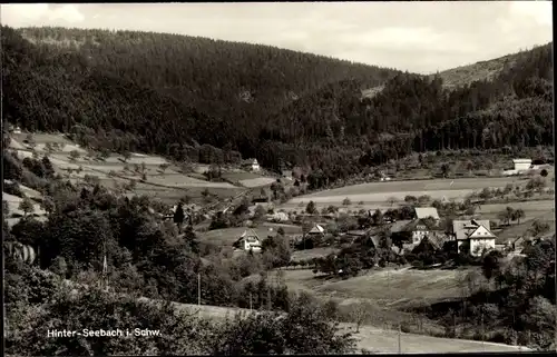 Ak Hinterseebach Seebach in Baden Schwarzwald, Gesamtansicht