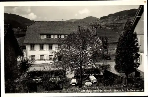 Ak Seebach in Baden Schwarzwald, Gasthof Hirsch
