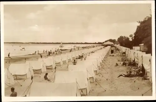 Ak Timmendorfer Strand, Zelthotelstadt Scharbeutz