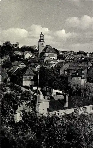 Ak Simmern im Hunsrück, Stadtansicht