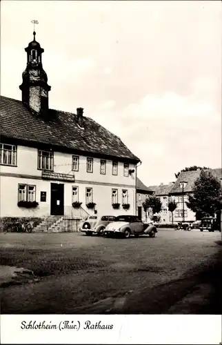 Ak Schlotheim in Thüringen, Rathaus