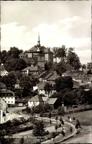 Ak Schauenstein im Frankenwald, Teilansicht