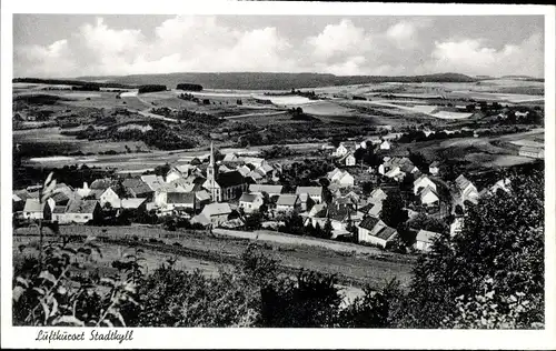 Ak Stadtkyll in der Eifel, Panoramablick