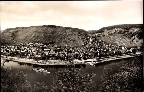 Ak Klotten an der Mosel, Ortsansicht, Moseltalblick