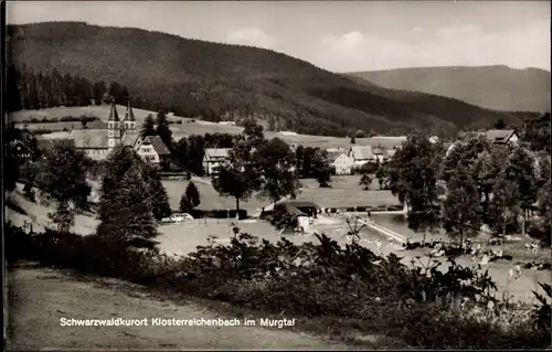 Ak Klosterreichenbach Baiersbronn im Schwarzwald, Ortsansicht