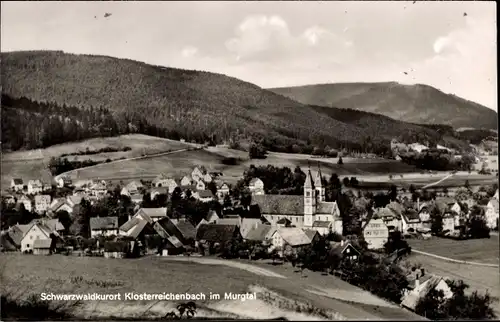 Ak Klosterreichenbach Baiersbronn im Schwarzwald, Ortsansicht