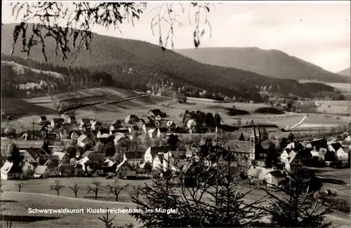 Ak Klosterreichenbach Baiersbronn im Schwarzwald, Ortsansicht