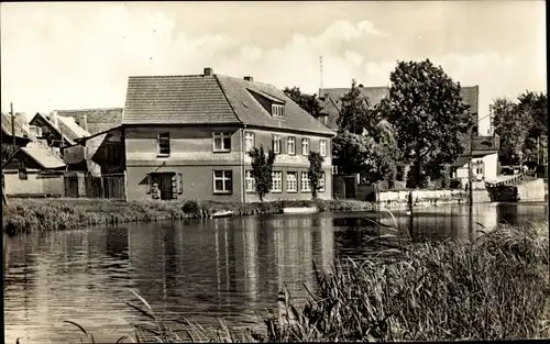 Ak Lübz in Mecklenburg, Eldepartie