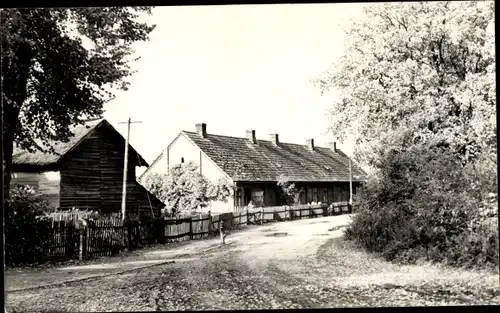 Foto Ak Sternberg in Mecklenburg, Straßenpartie