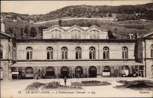 Ak Le Mont Dore Puy de Dôme, L'Etablissement Thermal